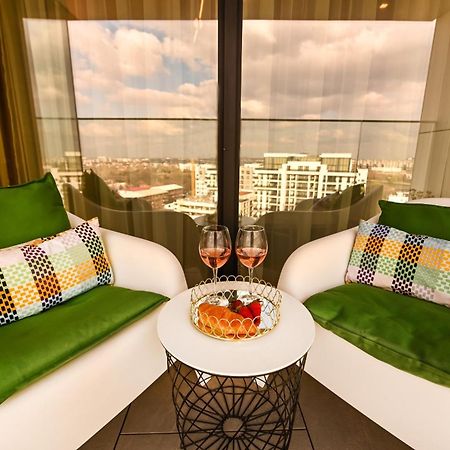 One Verdi Park Exclusive Apartments - Panoramic View & Private Parking Бухарест Екстер'єр фото
