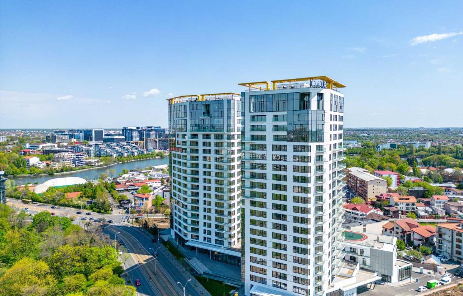 One Verdi Park Exclusive Apartments - Panoramic View & Private Parking Бухарест Екстер'єр фото